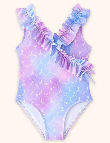 Gradual Change of Scale Swimsuit